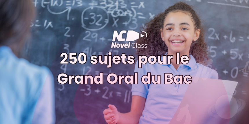 sujets grand oral dans toutes les matières