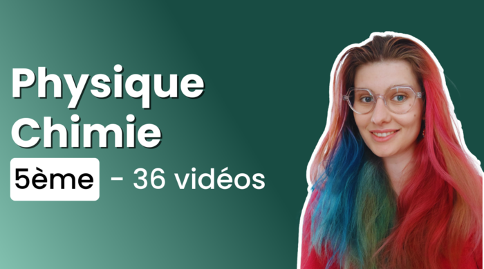 Cours en ligne de physique-chimie 5e