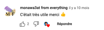 <p>C'était super utile merci</p>